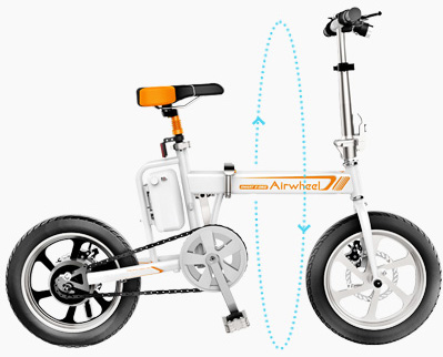 伟德体育Airwheel R5 电助力自行车