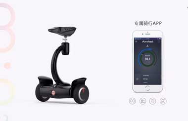 迷你车型大人气，Airwheel伟德体育坐立两用平衡车S8Mini众筹破百万！